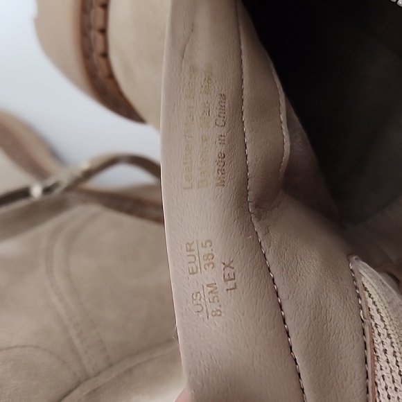 Sam Edelman Lex Sesame Lace Up Boots - Picture 11 of 17